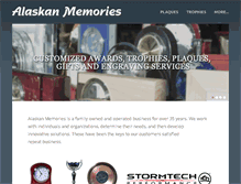 Tablet Screenshot of alaskanmemories.com